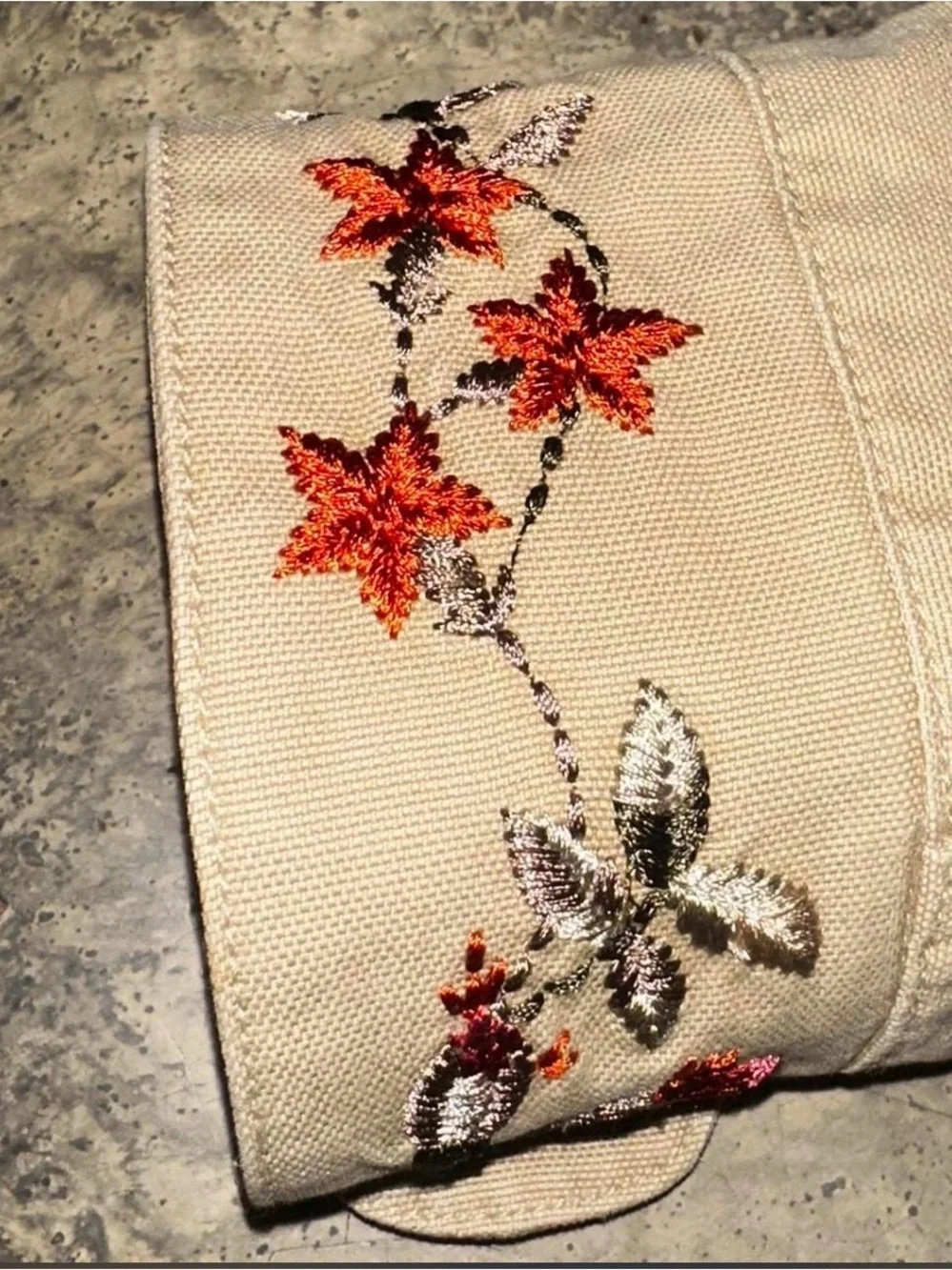 Ralph Lauren Beige Embroidered Western Jean Jacket - Picture 5 of 7